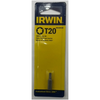 Irwin 3513241C Torx Insert Bit T20 x 1 inch - 1 pack