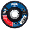 Century Drill & Tool 75584 Zirconia Flap Disc, 4-1/2