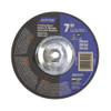 Norton 547-07660775940 Aluminum Oxide Type 27 Depressed Center Wheel, 7", 0.25", 24 Grit, 5/8-11 UNC, 8600 rpm