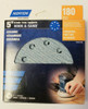 NORTON (50155-038) 8-hole Ceramic Sanding Discs, 180 Grit, 5-in., 1-Pk/15-Discs