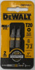 DEWALT DWA1TX20-2 Insert Bit Max Fit Torx T20 X 1" L S2 Tool Steel