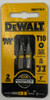 DEWALT DWA1T10-2 Insert Bit Max Fit Torx T10 S X 1" L S2 Tool Steel