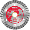 Pearl Abrasive PV004T P2 Pro-V General Purpose Flat Core Turbo Diamond Blade, 4" x .080" x 20mm, 5/8"