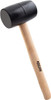 ARCAN Rubber Mallet w/Hickory Handle - AHRM