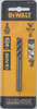 DeWalt DW1108 Split Point Black Oxide Drill Bit 2pcs 1/8 in