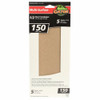 GATOR (5051) 150 Grit Sandpaper, 4-Inch x 11-Inch, 1-Pack/5-Sheets
