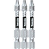 Makita E-00832 Impact XPS™ T15 Torx 2" Power Bit, 3/pk