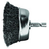Century Drill & Tool 76211 Coarse Crimped Cup Wire Brush, 1-3/4", metal