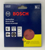 BOSCH (SR5R320) 320 Grit 5 In. 8 Hole Hook-And-Loop Sanding Discs, 1-Pk/5-Discs