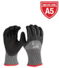 Milwaukee 48-73-7951 Medium Red Latex Level 5 Cut Resistant Insulated Winter Dipped Work Gloves