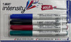 BIC 33065 Intensity Bold Fine Tip Colored Dry Erase Markers - 4 pack