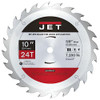 JET 1024, 10-Inch Circular Saw Blade, 24T, Rip ATB (7259465)