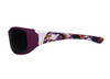 EDGE EYEWEAR YC156-A3 Safety Glasses, Civetta Black-Purple Series, Smoke Lens