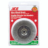 Ace 2099661 Crimped Fine Wire Wheel Brush, 4"