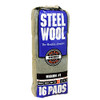 Homax Rhodes American (106104) Household Steel Wool, Medium Grade #1, 16 Pads