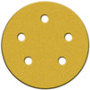 Norton Abrasives - St. Gobain (49166) 5" 150 Grit Fine Hook and Loop Sanding Discs with 5 Holes, 1-Pk/4-Discs