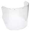MSA 10115855 Safety Sales V-Gard 8"" X 17"" X .098"" Clear Propionate Faceshield