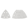 Bosch (SDTW120) Detail Triangle, Hook & Loop Sanding Sheet, White, 120 Grit, 1-Pack/5-Triangles