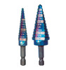 Spyder (19025) Mach-Blue 1/4-in 13 & 12 Step Drill Bit Set