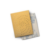 Box of 50 3M 236U Clean Sanding Sheets, Paper Backing, C Weight, Aluminum Oxide, 3" x 4" Length, P80 Grit