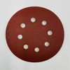 BOSCH (50-Pack) 5 in. 8-Hole Red 180 Grit Hook and Loop Sanding Disc SR5R185