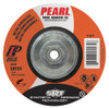 Pearl Abrasive Co. DCSRT45H 4 1/2" x 1/4" x 5/8"-11 Depressed Center Grinding Wheel