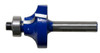 Century Drill & Tool 40304 Corner Rounding Classic Series Router Bit, 3/8"