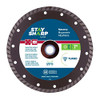 Stay Sharp 2118032 Turbo Rim Concrete Bronze Diamond Blade, 7"