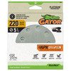 GATOR 15-Pack 5" 220 Grit 8-Hole Hook and Loop Sanding Discs (9026)