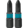 Makita A-98837 Impactx 2 Phillips Drywall 1″ Insert Bit, 2 Pack