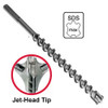 Driltec SM-540-540 1-1/4" x 11-1/2" x 17" Jet-Head SDS-MAX Bit