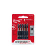 Milwaukee 48-32-4602 Shockwave 2-Inch #2 Phillips Power Bit, 5-Pack