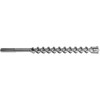 Driltec AE-080-134 1/2" x 20-1/2" x 27" Spline Rotary Hammer Bit, Carbide Tipped, Twinmax Flute