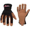 Locke Supply LS-IMPSC-05-011 Impact Leather Speedcuff Glove, Black, XL