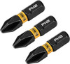 DeWalt DWAF1PH2IR3 1in PH2 Flextorq Bit Tips 3-Pack