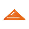 Johnson Level, & Tool RAS-70B-ORAN Orange Square-Bulk-Orange 7-Inch
