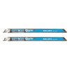 Spyder (2-Pack) 12-Inch Reciprocating Saw Blade, for Nail-Embedded Wood, Steel, and More, 10-14TPI, (200324)
