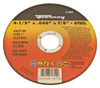Forney 71802 Cut-Off Wheel with 7/8-Inch Arbor, Metal Type 1, A60T-BF, 4-1/2-Inch-by-0.040-Inch