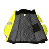 Radians SJ11QB-3ZGS Weather Proof Jacket with Quilted Built-In Liner, 2X-Large, Hi Viz Green/Black