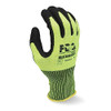 12-Pairs Radians RWG31XL FDG Coating High Visibility Work Glove - Size XL