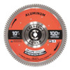 Crescent Apex Circular Saw Blade 10'' X 100 Tooth Thin Aluminum (CSBAN-10100)