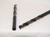 ALFA TOOLS (1 box/ 6 Pack) 1/2" High-Speed Steel Black Oxide and Gold Finish Blitz Bit Jobber Length Drill (BB74129)