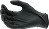West Chester [Pack of 100] 2920 Industrial Grade Powder-Free Nitrile Gloves - XX-Large, Silicone Free, Beaded Cuff, Ambidextrous PosiShield Gloves in Black