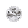 A.G.E. Series, 1 per box- Ripping 10" X 24T Atb 5/8" Bore Carbide Tip Saw Blade, Silver (MD10-240)