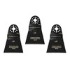 Imperial Blades (3 Pack) 2-1/2" x 1-5/8" Universal Japanese Precision Wood Cutting Oscillating Blade, 14 TPI (3MM270)
