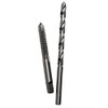 Century Drill & Tool (2 pc combo) Plug Tap and Drill, 1/2-13NC, High Carbon Alloy, Precision Cut Threads (95411)