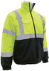 ERB Delta (Qty 1), 2X-Large, Plus W105 Class 3 Polyester Black Bottom Value Bomber Jacket, Fluorescent Yellow-Black, (WEL63948LB2X)