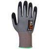 Portwest (Size Small) Cut Resistant D18 Nitrile Gray/Black, CT457S