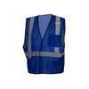 Pyramex (Size-2XL - 3XL) RV12 Series Vest R Blue Vest w/Reflect RV1265X2-X3