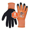 Ergodyne (Size-XXL) ProFlex Waterproof Winter Work Gloves, Cut Resistant ANSI A5, Sandy Nitrile Coated Palms, Thermal Fleece Lining, Orange 7551/XXL